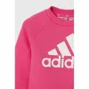 Children’s Tracksuit Adidas Essentials Black Multicolour Pink