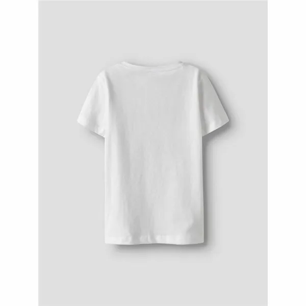 Child's Short Sleeve T-Shirt Name It Nkfvanaya Ss Noos White