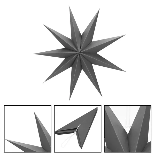 CA1102 ДЕКОРАТИВНАЯ БУМАГА ЗВЕЗДА 60 СМ