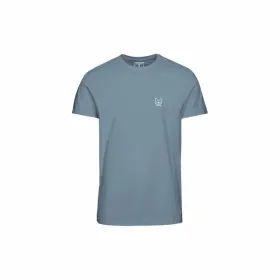 Krekls ar Īsām Piedurknēm Bērniem Jack & Jones Jjdenim Logo O-Neck Indigo