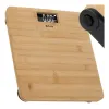 LCD bathroom scale - wooden Ruhhy 22522