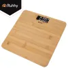 LCD bathroom scale - wooden Ruhhy 22522