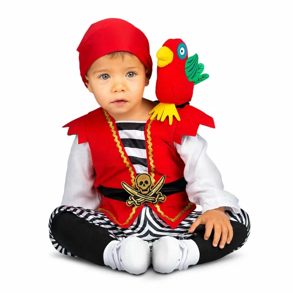 Kostiumas kūdikiams My Other Me Piratas Papūga (3 Dalys)