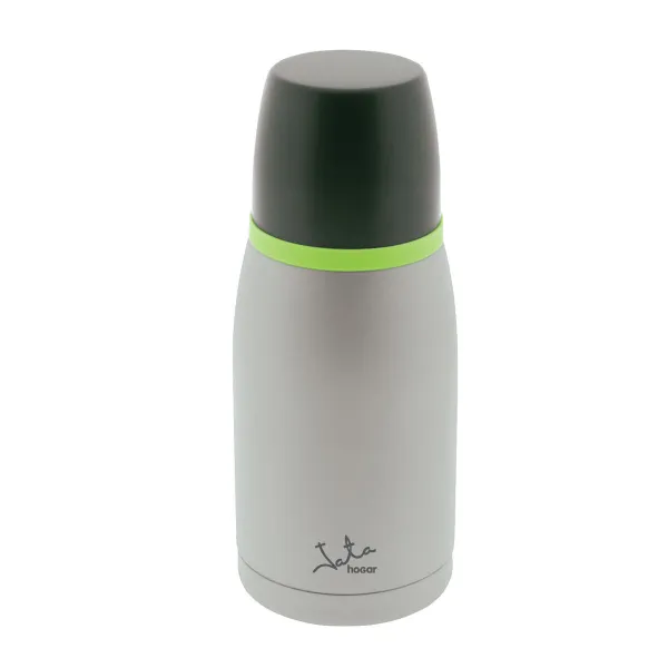 Travel thermos flask JATA 909 350 ml Green Grey