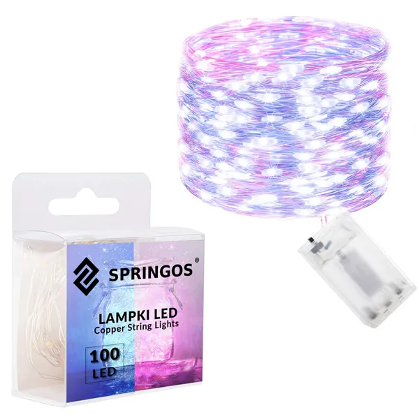 Joulukoristevalot Springos CL0023 100 LED
