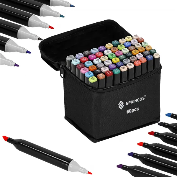 Alkohola marķieri Springos SA1017 60 gab