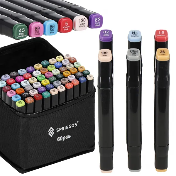 Alkohola marķieri Springos SA1017 60 gab