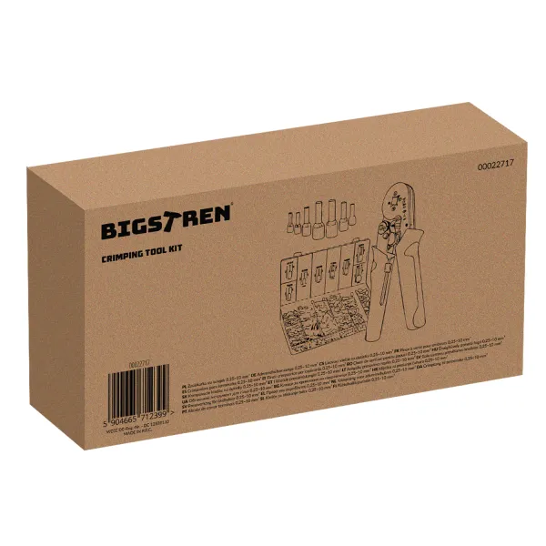 Spiedknaibles uzgaļiem 0,25–10 mm2 Bigstrene 22717