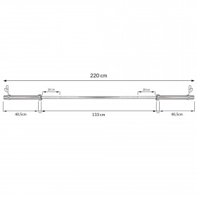 Olümpiakang Springos FA1052 220 cm 20 kg