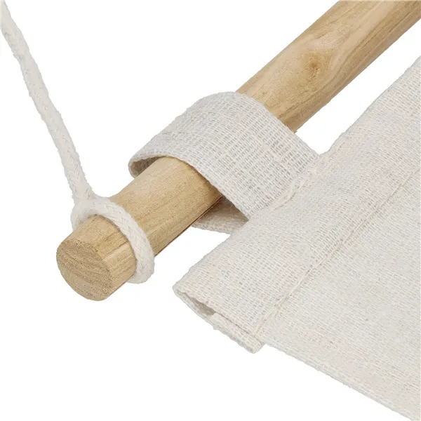 Rotaļlietu uzglabāšanas organizators Springos HA0145, 3 kabatas, piekarams, bēšs ar lapām