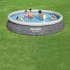 Надувной бассейн Bestway Серый 9677 L 457 x 84 cm