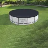 Swimming Pool Cover Bestway Black Ø 457 cm (1 Unit)
