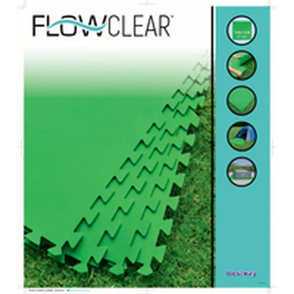 Aizsargpaklājiņš noņemamiem peldbaseiniem Bestway 78 x 78 cm