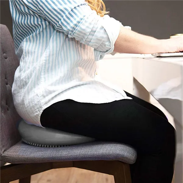 Fitnesa līdzsvara spilvens+pumpis Springos FA0078