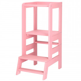 Vaikiška platforma Springos KCH01 90cm rožinė