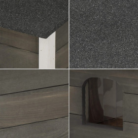 Šunų namelis Springos DH001 GREY "s"
