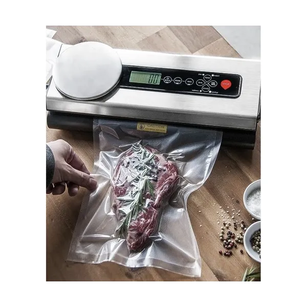 Foil sealer with scale and roller set RUHHY