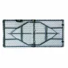 Marbueno Folding Table Resin White 152x70x74 cm Rectangular for Outdoor and Camping