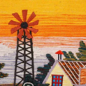 Kuvakudos Alexandra House Living Juutti 100 x 80 cm rural