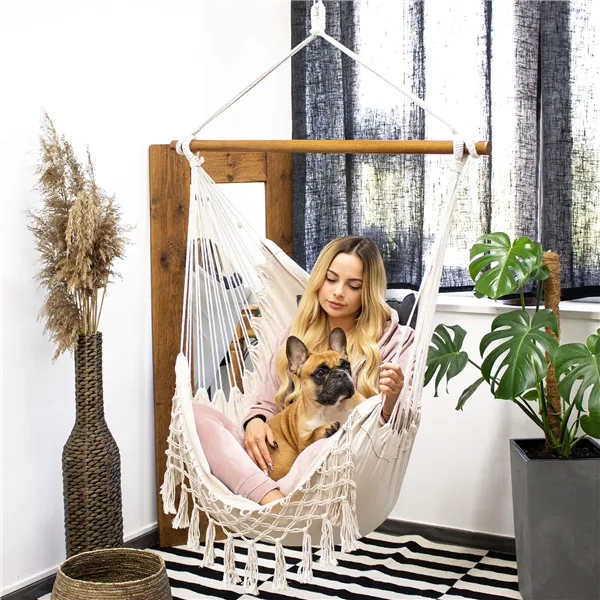 Бразильский гамак Springos HM019, Бежевый