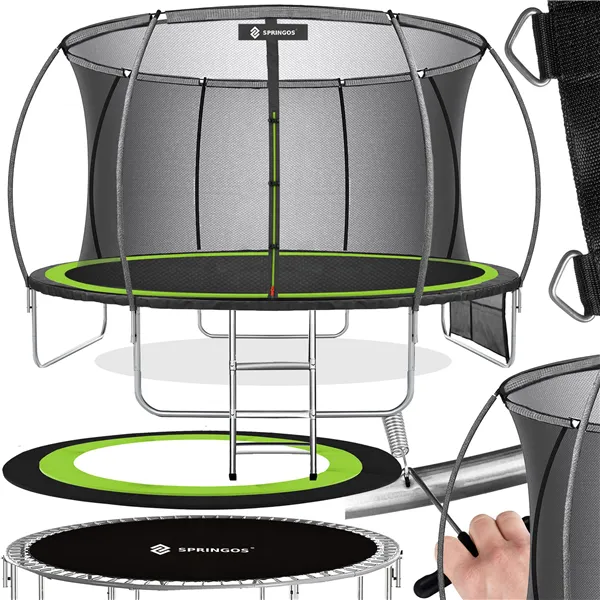 Puutarhatrampoliini Springos TP0022 13ft (396 - 404 cm)