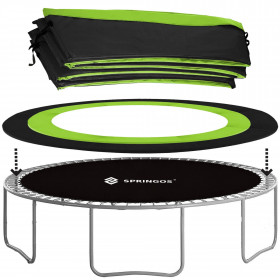 Puutarhatrampoliini Springos TP0018 8 jalkaa (244-252 cm)