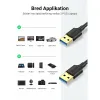 USB to Lightning Cable Ugreen 50737 Silver