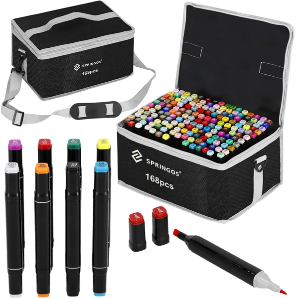 Marķieri Springos SA1016 168 gab.