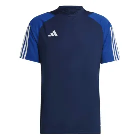 Vīriešu Īsroku Futbola Krekls Adidas Tiro 23 Competition Zils
