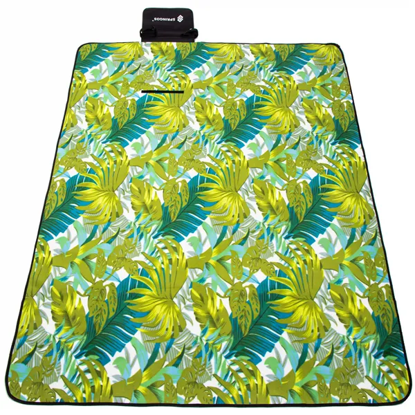 Пикниковый коврик Springos PM041 200x200 см туристический зелёный