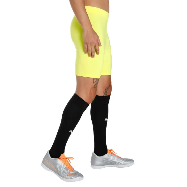 Vīriešu Sporta Šorti Puma Liga Baselayer Dzeltens