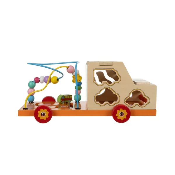 Wooden car sorter Kruzzel 22652