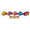 Wooden car sorter Kruzzel 22652