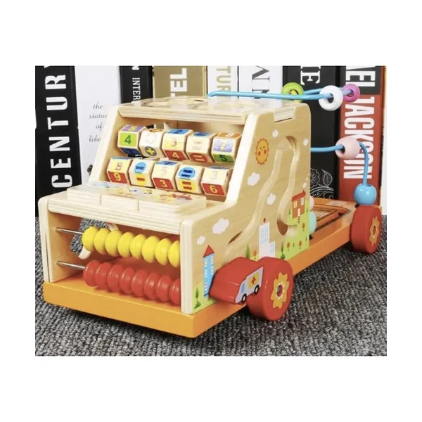 Wooden car sorter Kruzzel 22652