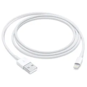Lightning kabelis Apple MFI Balta