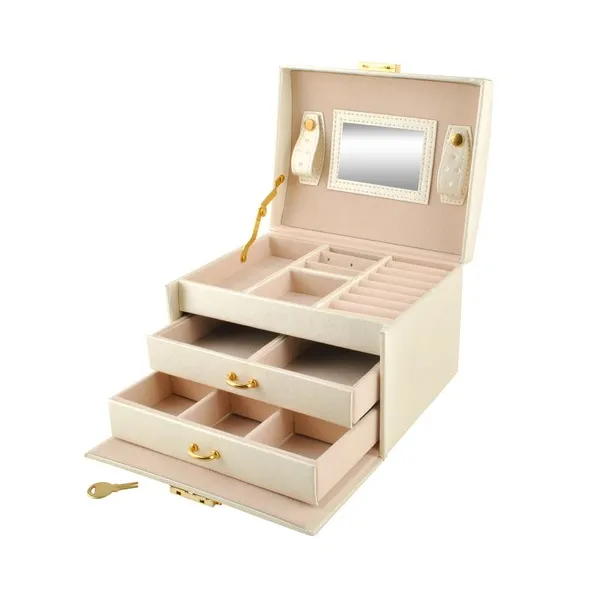 Jewelry box/case - beige