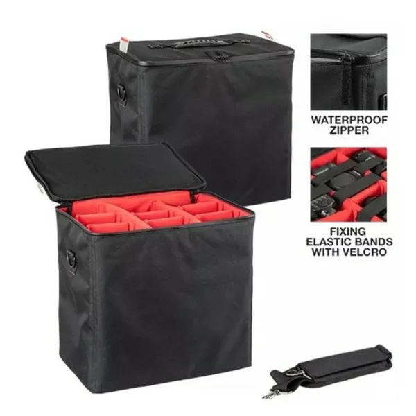 Auto bagāžnieka organizators GT Line EXPLORER 7641 Melns