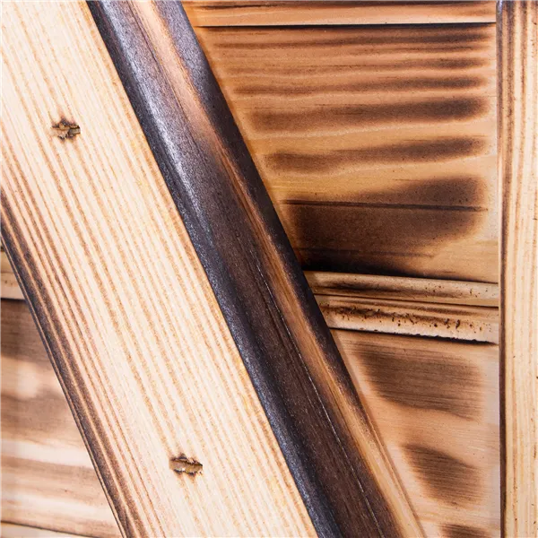 Puinen kukkateline Springos KWD001