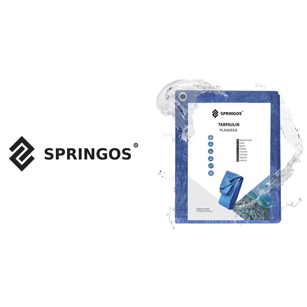 Брезент Springos GA2124 2х2 м 60г/м2