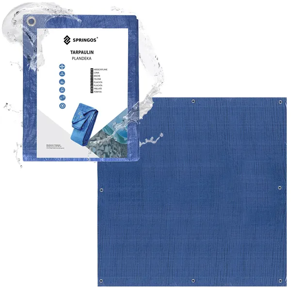Брезент Springos GA2124 2х2 м 60г/м2