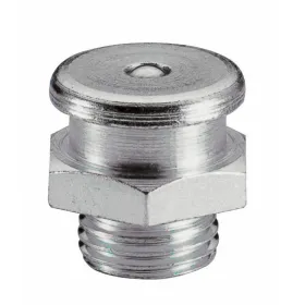 Straight flat-head grease nipple UMETA 3404