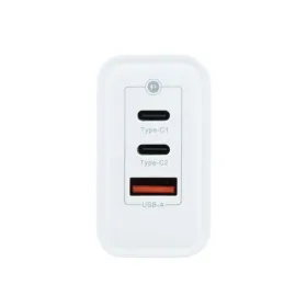 Wall Charger CoolBox LBP246DW White 65 W