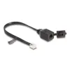USB Cable DELOCK 88009 Black 20 cm (1 Unit)