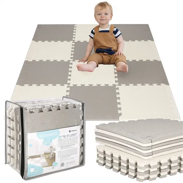 Lasten vaahtomuovimatto - Puzzle Springos FM0029 118x90 cm