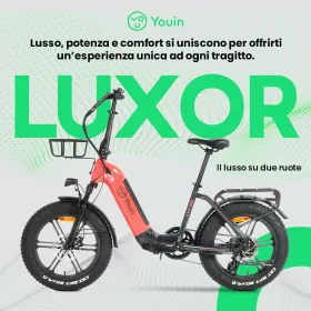 Electric Bike Youin BK1716 LUXOR II Coral 250 W
