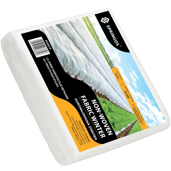 Winter agrotextile Springos AG0019 50g/m2 5x3.2m white
