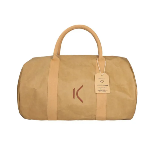 Sports Bag KSIX WeekendBag Brown kraft paper Eco-friendly