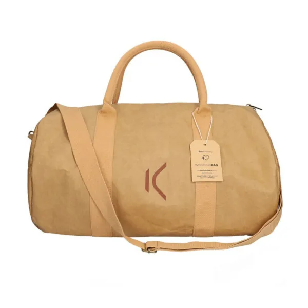 Sports Bag KSIX WeekendBag Brown kraft paper Eco-friendly