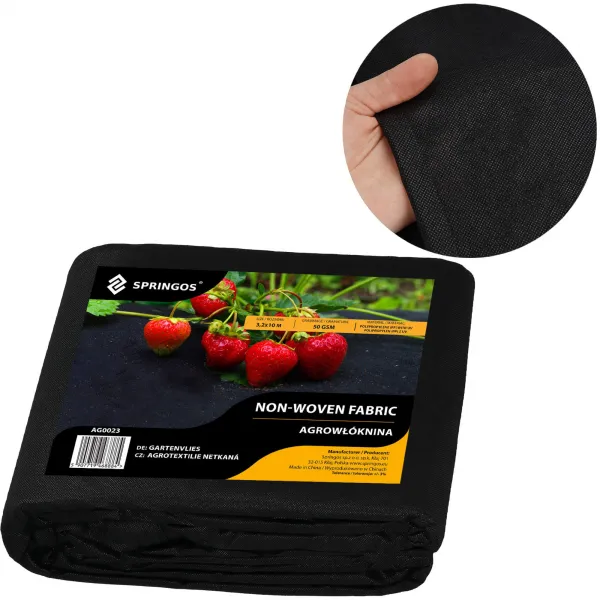 Agrotekstilė nuo piktžolių Springos AG0023 50g/m2 3,2x10 m