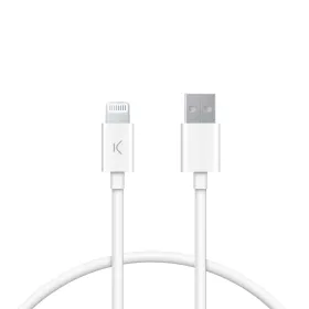 USB Kabelis KSIX Balts 1 m